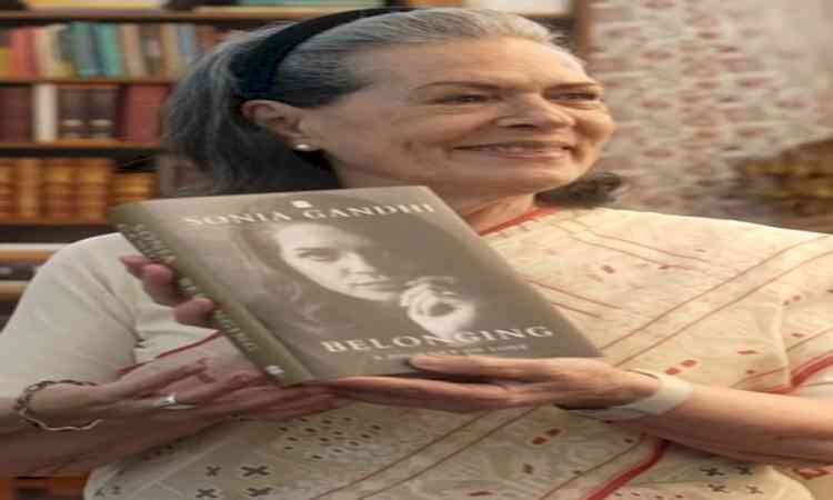 Sonia Gandhi makes Instagram debut, shares first look of her memoir 'Belonging'