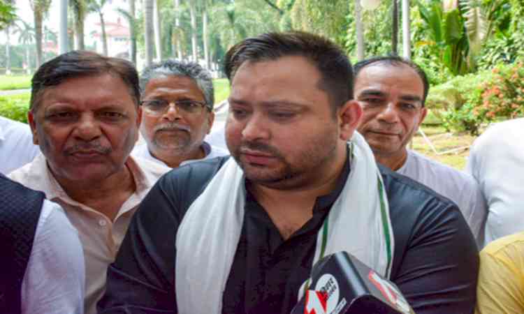 Tejashwi Yadav accuses Bihar govt of 'misusing' police against RJD candidate
