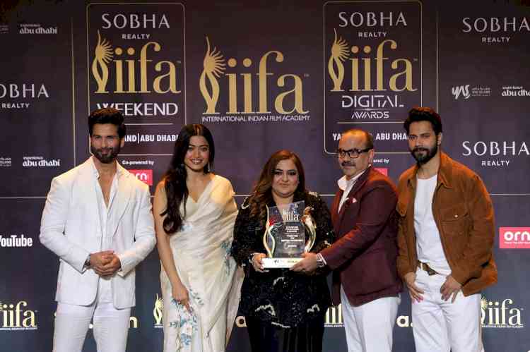 Bollywood Star Shahid Kapoor, Varun Dhawan and Rashmika Mandanna  Unveils the IIFA 2027 Invitation Designed by Madihah