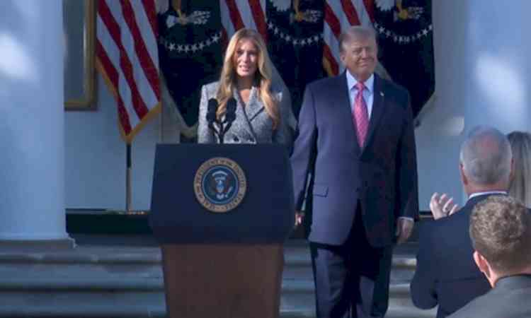 Trump praises Melania's Ukraine peace efforts