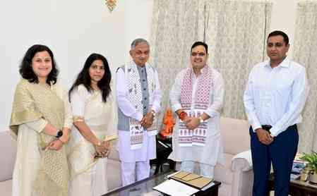 Gujarat Minister invites Rajasthan CM, Dy CM to Vibrant Summit 2027