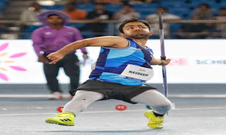 Navdeep credits SAI, JLN Stadium training facilities for Asian Para Games bronze