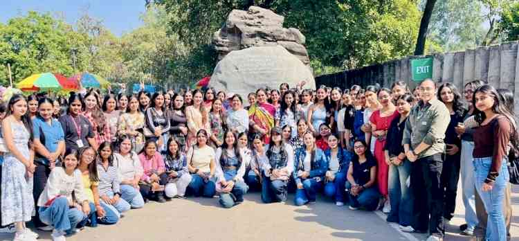 KMVites Gain Practical Exposure to Retail and Tourism on Chandigarh Educational Visit