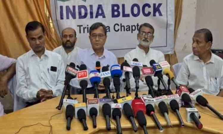 INDIA bloc to protest in Agartala on Oct 30 over issues concerning SIR, CEC