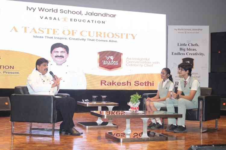 Beyond Cooking: Ivy World School Hosts Chef Rakesh Sethi for an Inspiring Culinary Experience