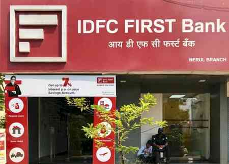 IDFC First Bank Q2 PAT falls 8.6 pc sequentially to Rs 1,049 crore