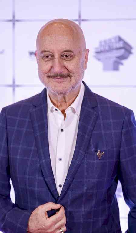 Anupam Kher shares how nature helps him find inner peace while working on his 556th film