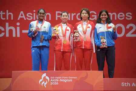 CM Vijay hails Tamil Nadu para athletes for 16 medal haul at Asian games
