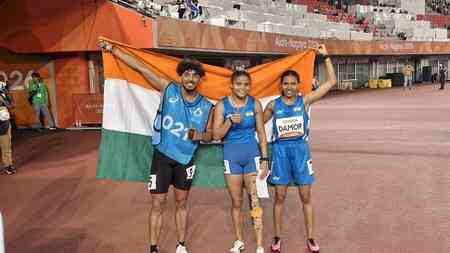 Gujarat athletes win eight medals at Asian Para Games, including one gold