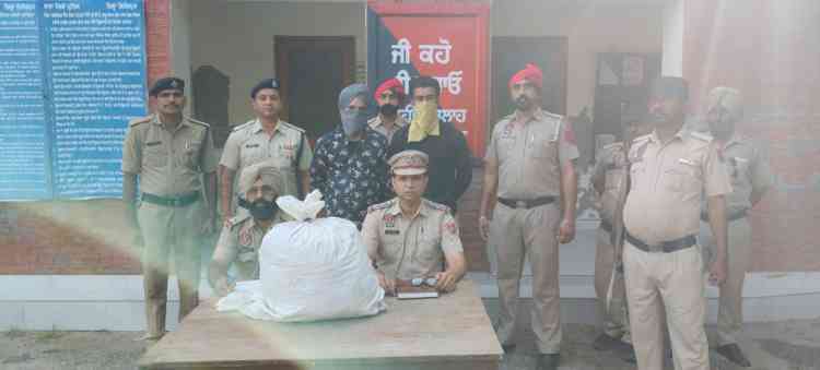 48.9 Kg ganja recovered at Ferozepur railway station, two arrested