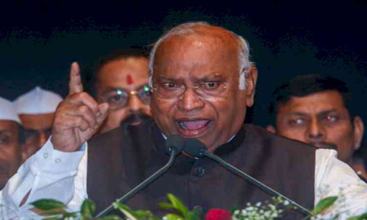 BJP stages protest in Jammu against Kharge’s remarks against PM Modi