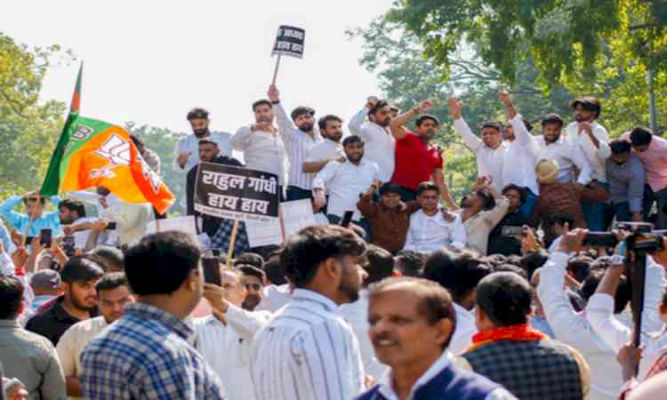 BJP holds nationwide protests over Kharge's 'derogatory' remarks against PM Modi
