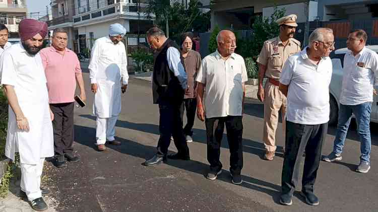‘A Waste of Public Funds’: Dewan Slams Quality of Newly Laid Roads in Rajguru Nagar
