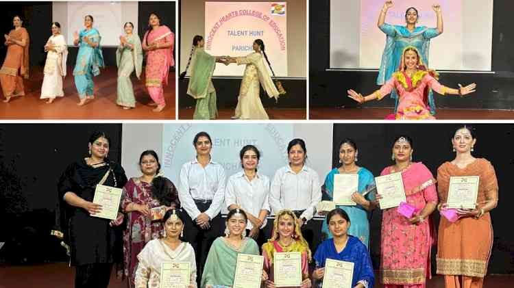 Talent Hunt ‘Parichay’ Showcases Budding Talent at Innocent Hearts College of Education