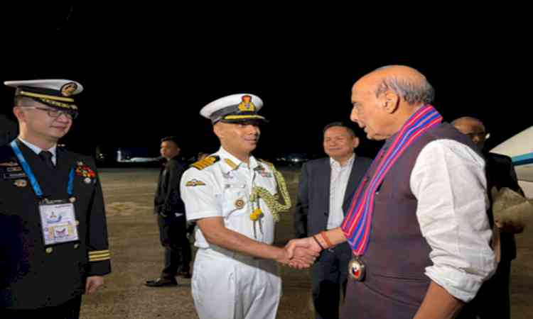 Rajnath Singh arrives in Philippines for Asean Defence Ministers' meeting