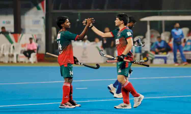 Chhattisgarh Hockey League: Nyayadhani Knights enter semis; Sanskardhani Strikers secure first win