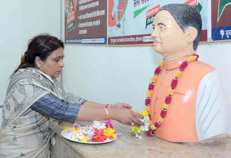 डॉ. मंगल सेन की जयंती पर भाजपा प्रदेशाध्यक्ष ने दी श्रद्धांजलि