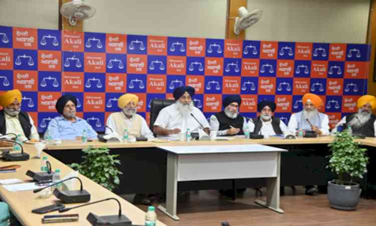 Administrative system totally collapsed in Punjab: Sukhbir Badal 