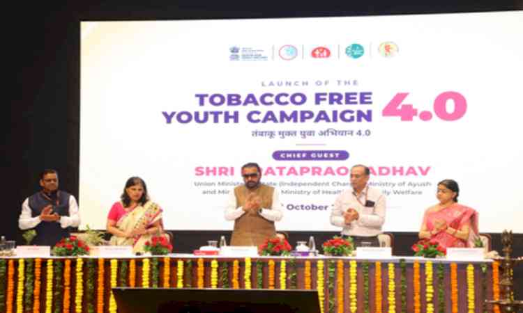 Tobacco-free youth campaign 4.0 launched, minister calls for nation-wide movement