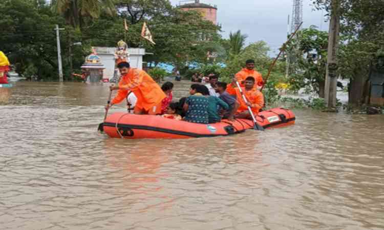 Heavy rain triggers floods in Andhra’s Srikakulam district