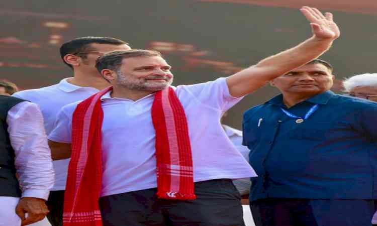 Rahul Gandhi urges people to join Ramlila Maidan march to 'save democracy, Constitution'