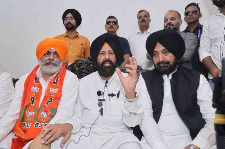 Chaudhary Shyam Lal Gujjar Joins BJP Under the Leadership of Kewal Singh Dhillon