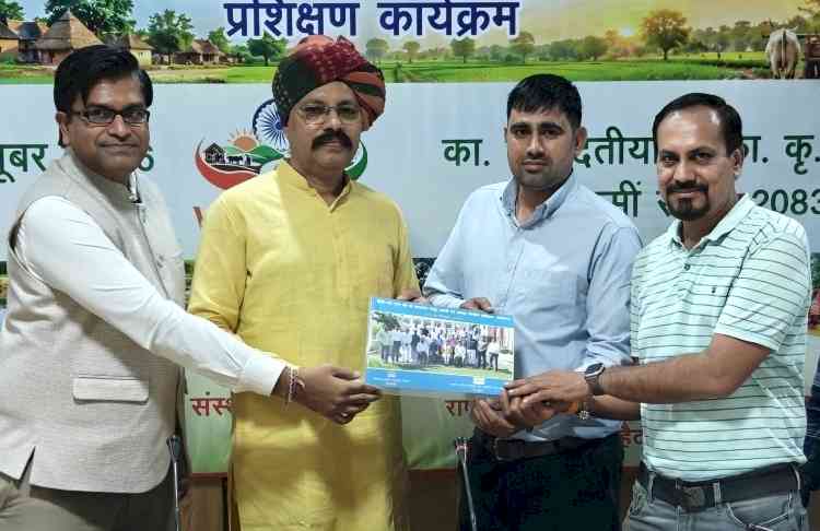 Training key to effective implementation of VB-G RAM G scheme: HIRD Director Dr Chauhan