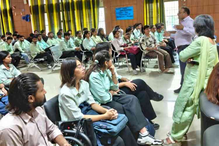एमडीयू में मानसिक-शारीरिक स्वास्थ्य के सामंजस्य पर व्याख्यान