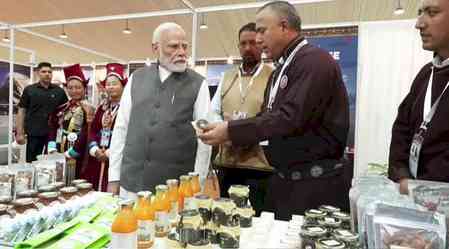 Gujarat: At Ekta Nagar, PM Modi opens 'Bharat Parv' ahead of Statue of Unity celebrations