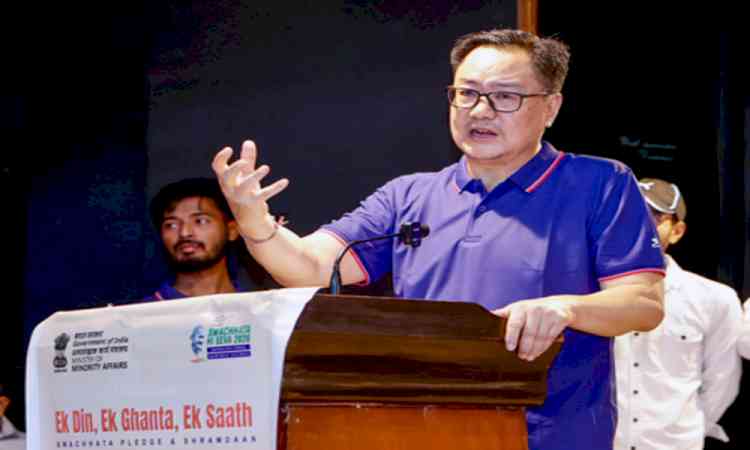 Ahead of INDIA bloc rally, Rijiju challenges Cong to answer questions on elections, SIR