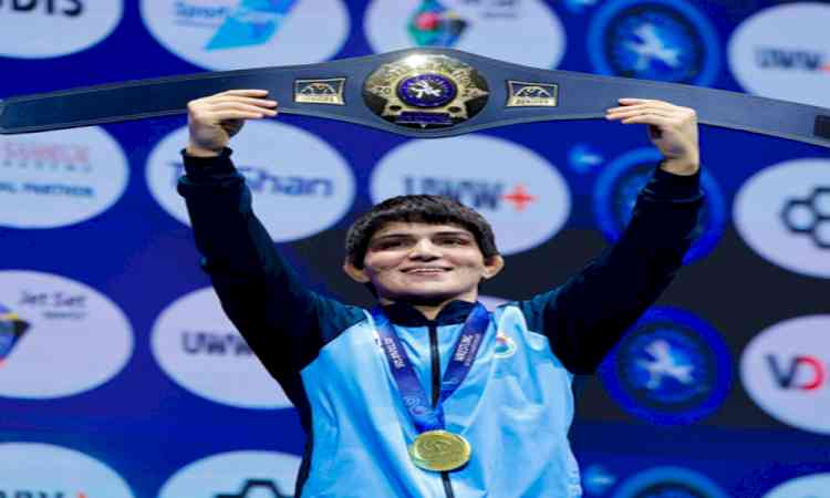 ‘Records are meant to be broken’: Manisha Bhanwala wants her historic worlds gold to pave way for Indian female wrestlers