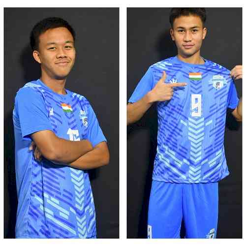 Minerva’s Sailex Oinam and Wahengbam Raj Singh Selected for Indian U-17 National Football Squad