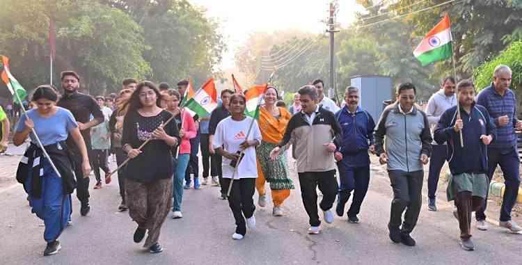 ‘Run for Unity’ echoes Sardar Patel’s message of national integration at MDU