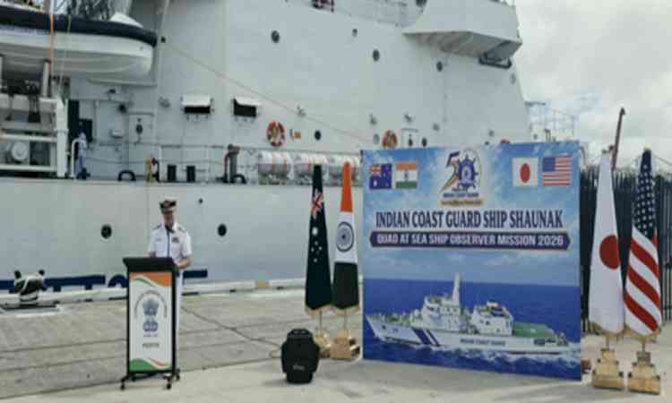 India anchors Quad maritime security push