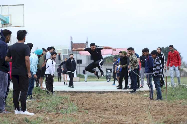 Annual athletic meet 2019-20 held at Bajaj College