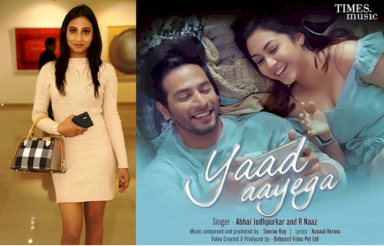 Bollywood’s new crooning queen R Naaz releases new song “yaad aayega” 