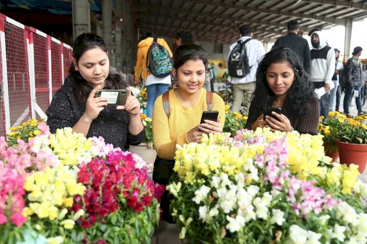 Agriculture Department organized 2-day Spring Flower Show-2020 at LPU Campus