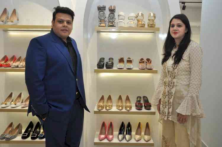 Chandigarh husband-wife duo’s startup brings international luxury footwear for women at affordable prices