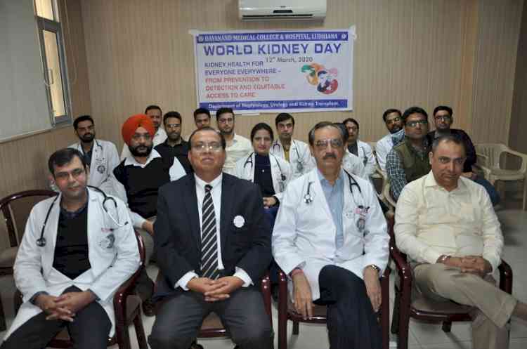 DMCH Ludhiana observed ‘world kidney day’