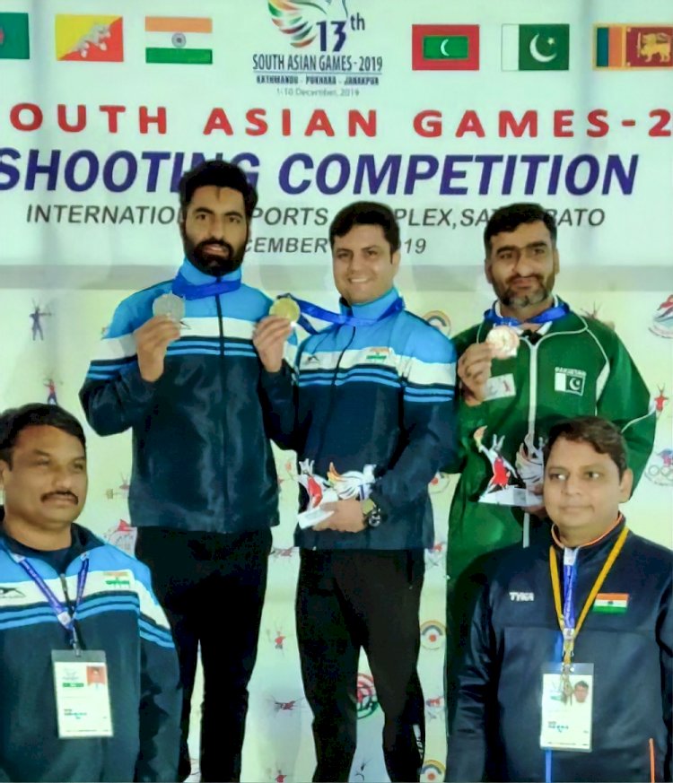 LPU student brings glory to India by winning two medals at 13th South Asian Games held in Nepal
