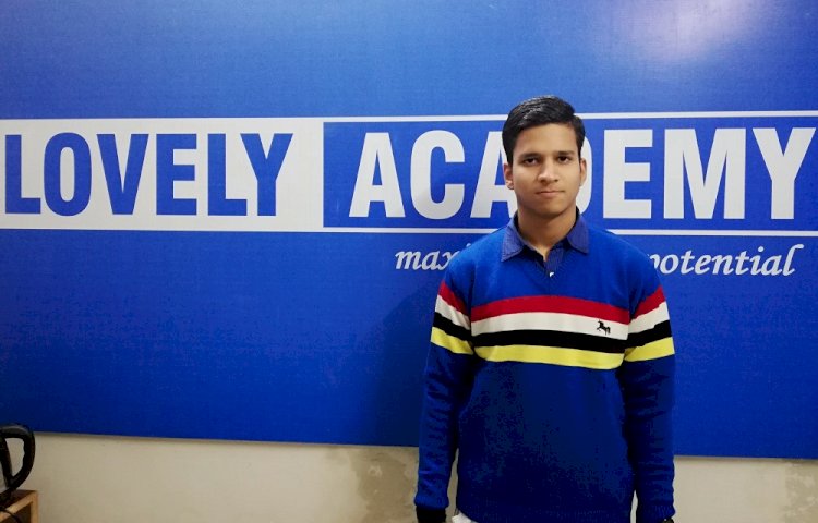 Lovely Academy student clears UPSC conducted NDA Examination