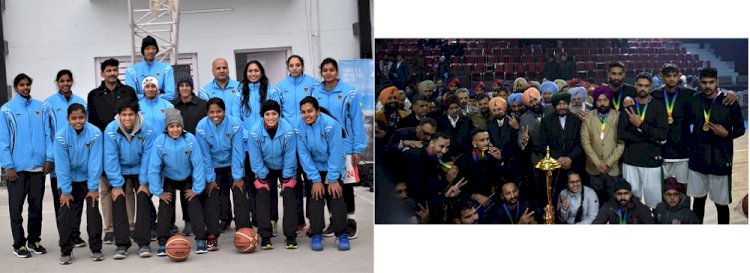 Indian Railways women and Punjab Men crowned champions of 70th Senior National Basketball Championship 