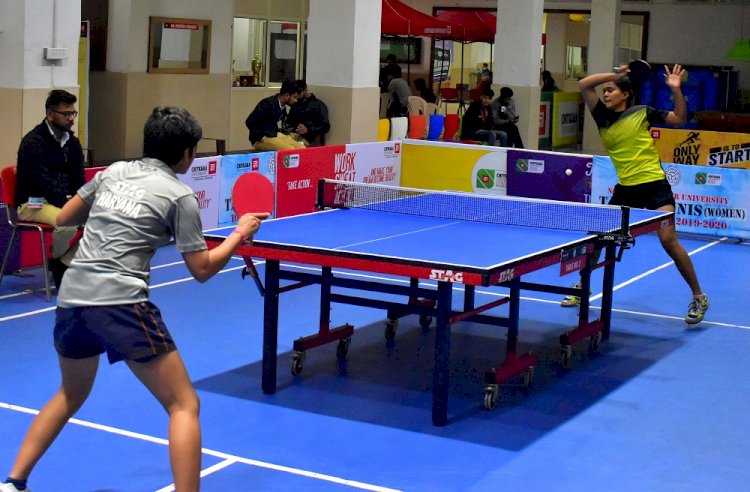 Table Tennis makes an impression at Chitkara University