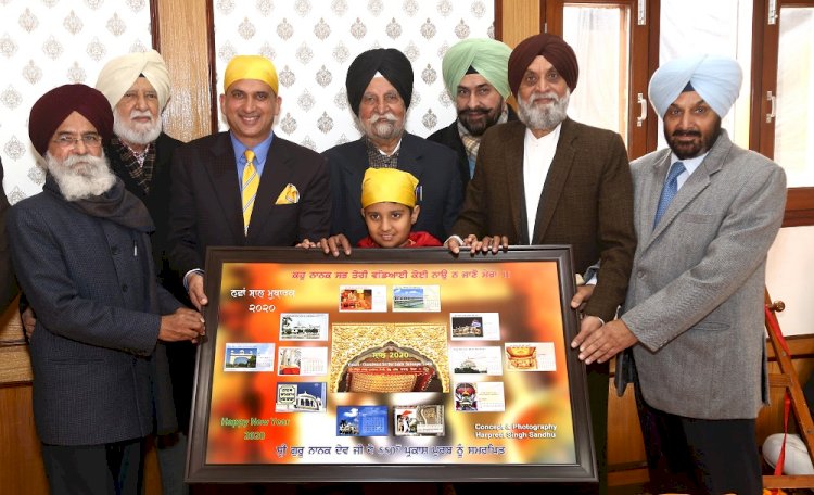 Calendar prepared by High Court  Lawyer Harpreet Sandhu released 