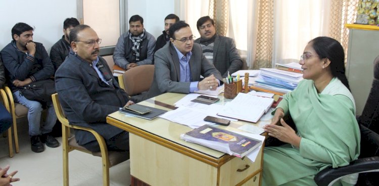 Municipal Councillor Mamta Ashu holds meeting with senior officials of Tata Projects Ltd 