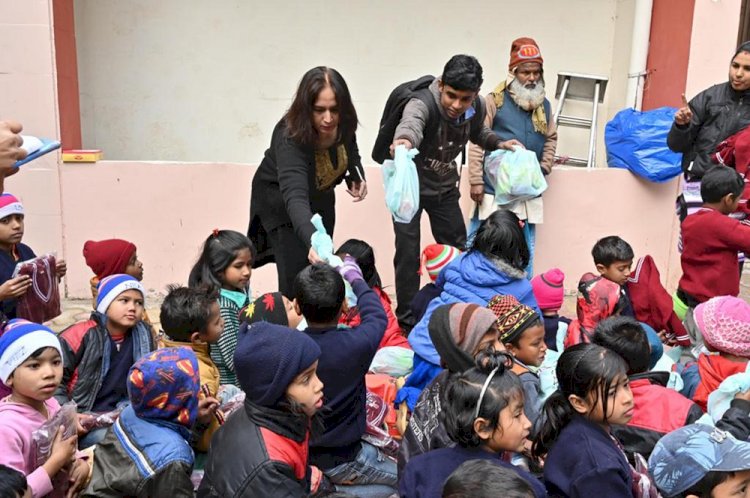 Life during harsh winters in Delhi goes easy for Sunaayy Foundation kids with support from Qualcomm  