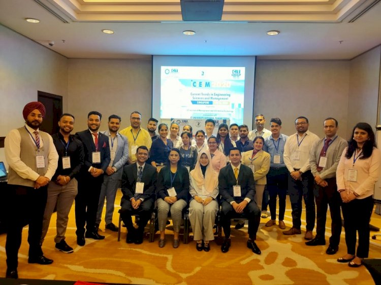 CT University organizes international conference ICTESM 2020 in Singapore