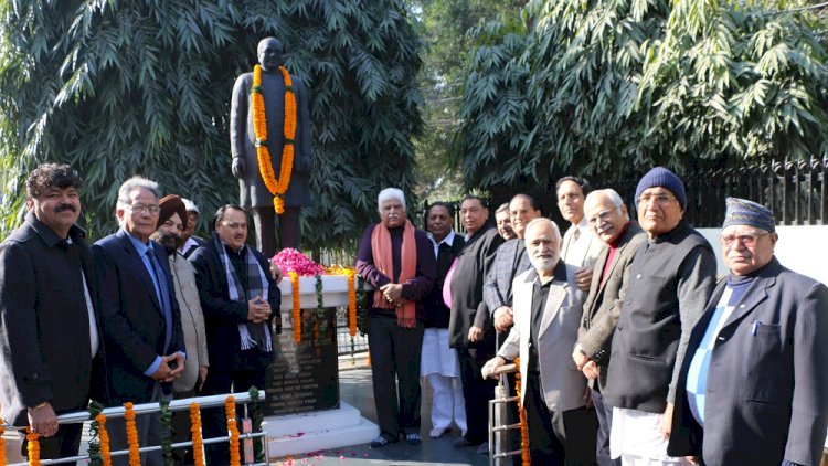 Nehru Sidhant Kender Trust commemorates 28th death anniversary of its founder president Sat Paul Mittal 