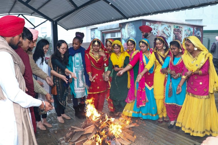 CT University marks festival of Lohri