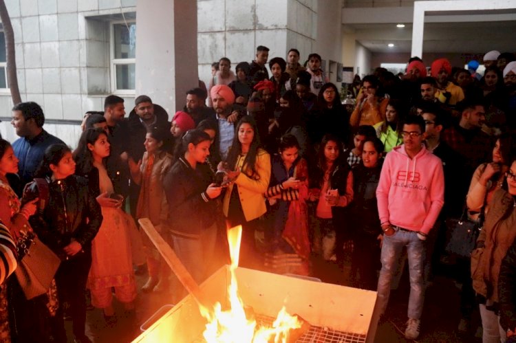 PCTE Group of Institutes celebrates Lohri Festival